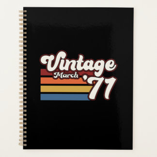 Vintage 1971 50e anniversaire Mars
