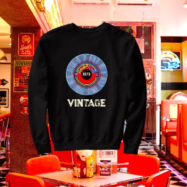 Vintage 1973 - 50th year 2023 personalize year sweatshirt