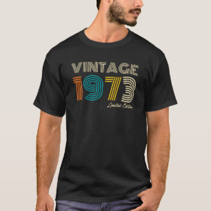 Vintage 1973 53. Geburtstag T-Shirt