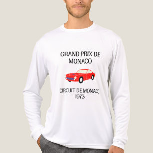 Vintage 1973 Monaco Grand Prix Rennen Tri-Blend Shirt