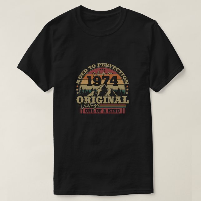 Vintage 1974 T-Shirt (Design vorne)