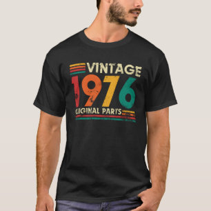 Vintage 1976 50. Geburtstag T-Shirt