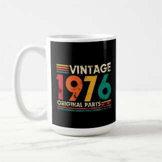 Vintage 1976 50th Birthday Kaffeetasse