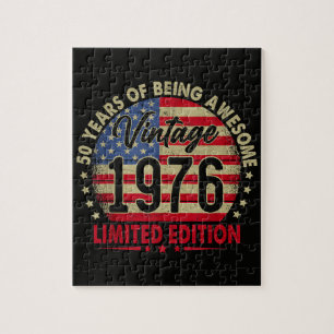 Vintage 1976 limitierte Auflage 50. Geburtstag