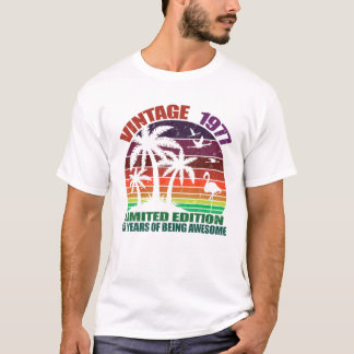 Vintage 1977, 45Th Birthday, For Men T-Shirt