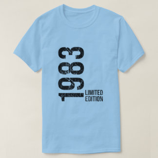 Vintage 1983 - Women Men Funny Retro 43rd Birthday T-Shirt