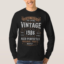 Vintage 1986 Birthday The Man The Legend Bday Idea