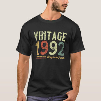 vintage 1992 Originalteile Live Legende 31. Geburt T-Shirt