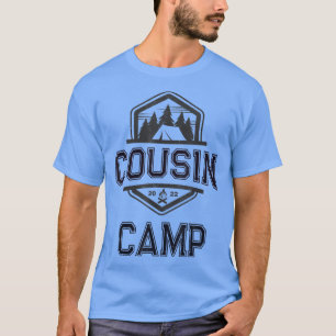 Vintage 2022 COUSIN CAMP Lustige Oma Opa Ree T-Shirt