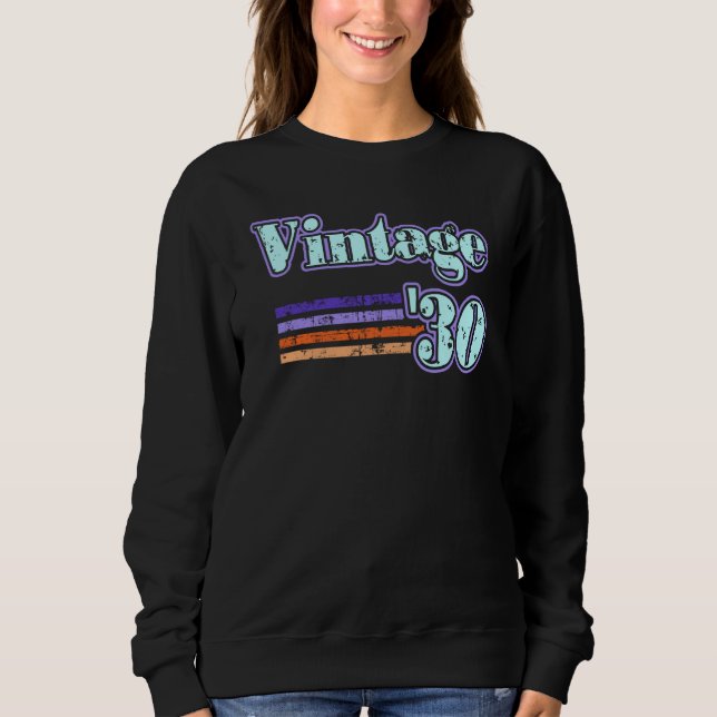 Vintage 30 sweatshirt (Vorderseite)