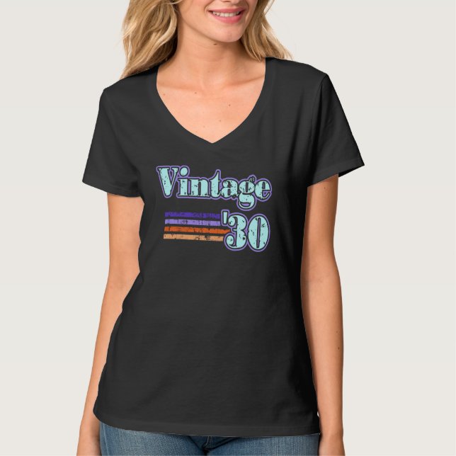 Vintage 30 T-Shirt (Vorderseite)
