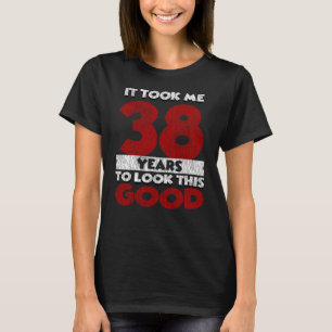 Vintage 38 Jahre alte lustige 38. Geburtstagsgesch T-Shirt
