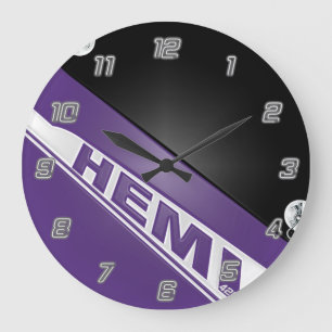 Vintage 426 Hemi Entwurfs-Uhr Große Wanduhr