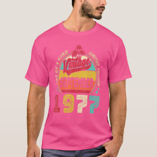 Vintage 45. Geburtstag Großartig seit September 19 T-Shirt