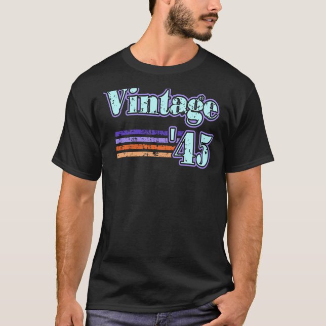 Vintage 45 T-Shirt (Vorderseite)