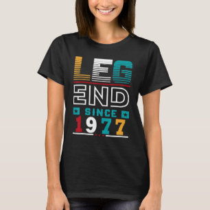 Vintage 46. Geburtstagsfeier Seit 1977 46 Jahre T-Shirt