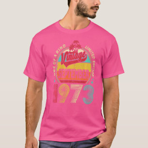 Vintage 49. Geburtstag Großartig seit September 19 T-Shirt