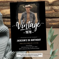 Vintage 50. Geburtstag