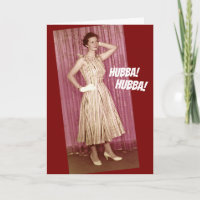 Vintage 50er Jahre Dame, die ihr Zeug abhaut