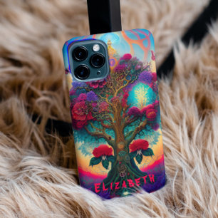 Vintage 60er Jahre Psychedelic Custom iPhone / iPa Case-Mate iPhone Hülle