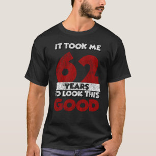Vintage 62 Jahre alt Lustiges 62. Geburtstagsgesch T-Shirt