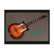 Vintage '64 Airline Bass Postkarte