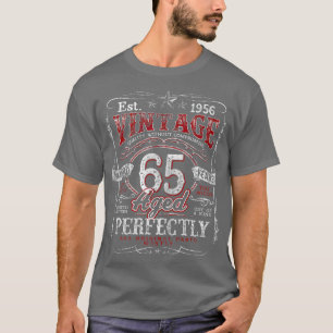Vintage 65. Geburtstag 1956 Limited Edition Gebore T-Shirt