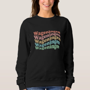 Vintage 70er Suriname Hippie Stadt - Retro Wagenin Sweatshirt