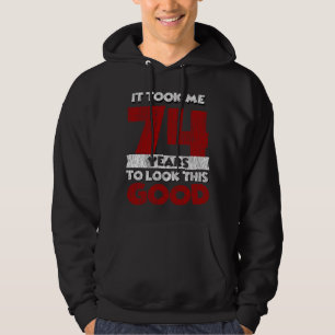 Vintage 74 Jahre alte lustige Geschenke zum 74. Ge Hoodie