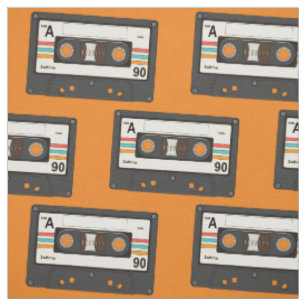 Vintage 80er-Kassettenband Stoff