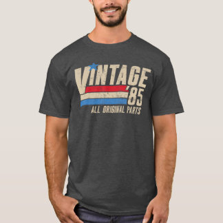 Vintage 85 Retro 40th Birthday 1985 Dad 40 for Men T-Shirt