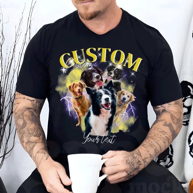 Vintage 90er Bootleg Idee hier Geschenke T-Shirt (Von Creator hochgeladen)