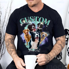 Vintage 90er Bootleg Idee hier Geschenke T-Shirt