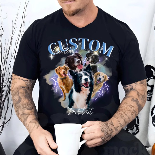 Vintage 90er Bootleg Idee hier Geschenke T-Shirt (Von Creator hochgeladen)