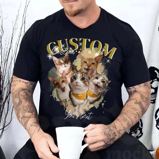 Vintage 90er Bootleg Idee hier Geschenke T-Shirt (Von Creator hochgeladen)