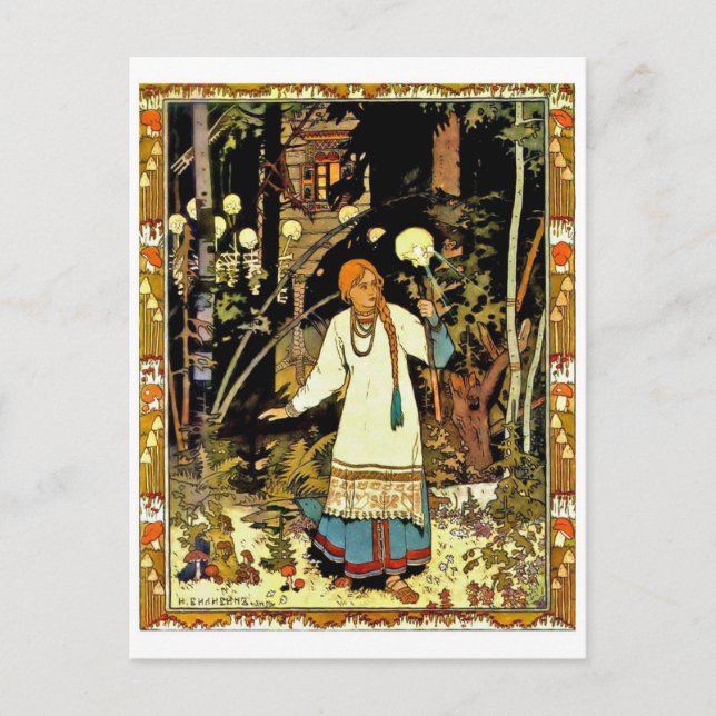 Vintage Abbildung Postcard Postkarte (Vorderseite)