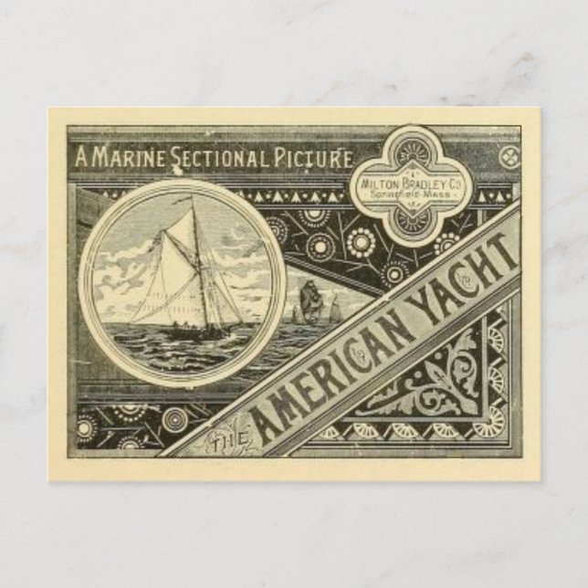 Vintage Abbildung Postcard Postkarte (Vorderseite)
