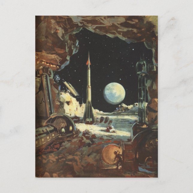 Vintage Abbildung Postcard Postkarte (Vorderseite)