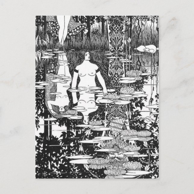 Vintage Abbildung Postcard Postkarte (Vorderseite)