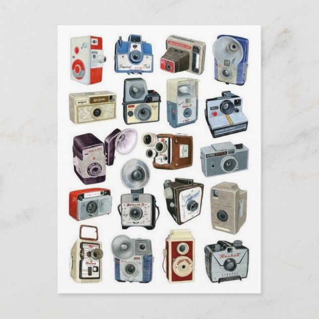 Vintage Abbildung Postcard Postkarte (Vorderseite)