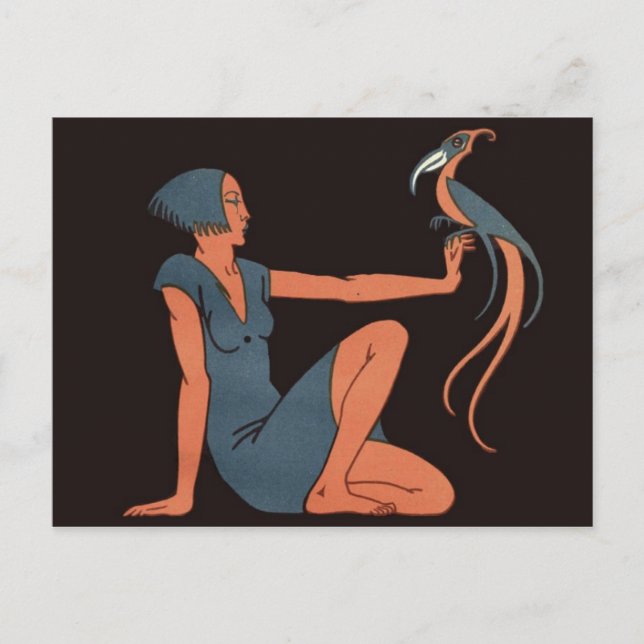 Vintage Abbildung Postcard Postkarte (Vorderseite)