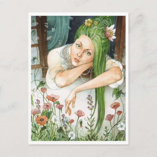 Vintage Abbildung Postcard Postkarte (Vorderseite)