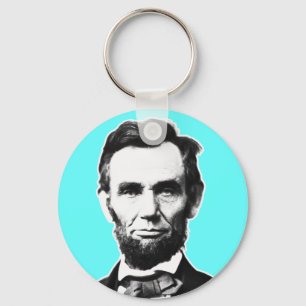 Vintage Abe Lincoln Schlüsselanhänger