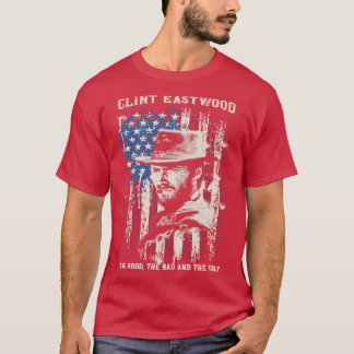Vintage abgenutzt Clint Eastwood T-Shirt