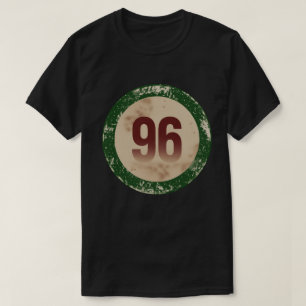 Vintage abgenutzt Nummer 96 T-Shirt
