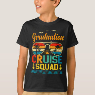 Vintage-Abschlusskreuzfahrt-Squad-Sonnenbrille T-Shirt