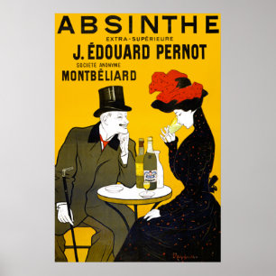 Vintage-Absinth-Plakat Poster