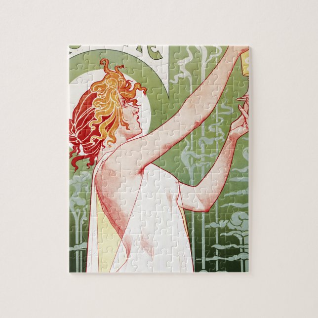 Vintage Absinth Robette und Jugendstil (Vertikal)