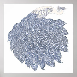 Vintage abstrakte Pfanne Poster