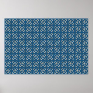 Vintage abstraktes Hintergrundbild. Dekorative Tap Poster